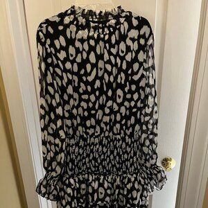 Black and White Dress